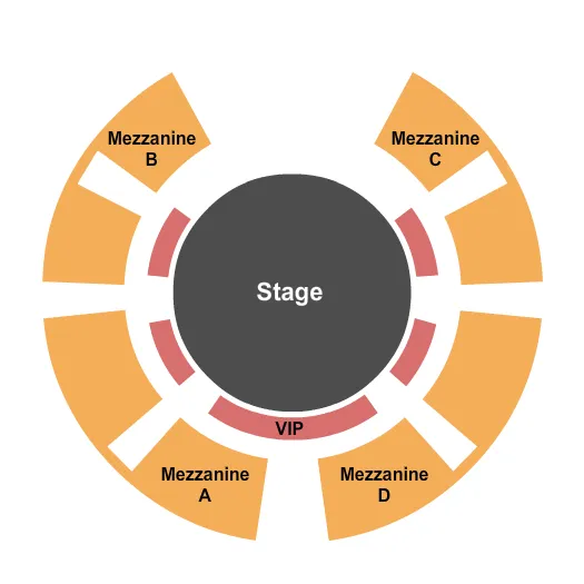 CIRQUE Seating Map Seating Chart