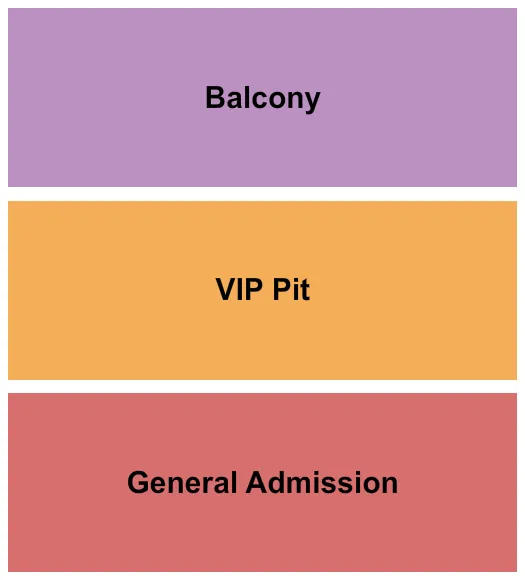 GA VIP PIT BALC Seating Map Seating Chart