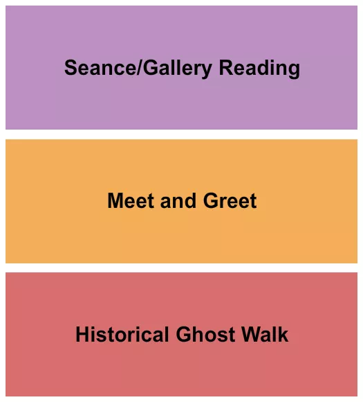 PARACON Seating Map Seating Chart