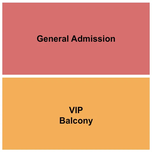 GA VIP BALCONY Seating Map Seating Chart