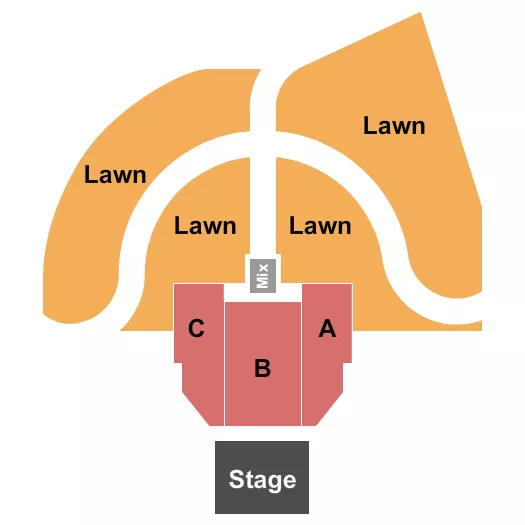 ENDSTAGE LAWN Seating Map Seating Chart