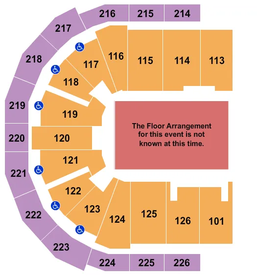 GENERIC FLOOR Seating Map Seating Chart