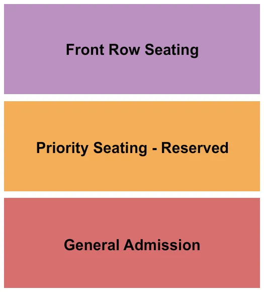 RSV GA Seating Map Seating Chart
