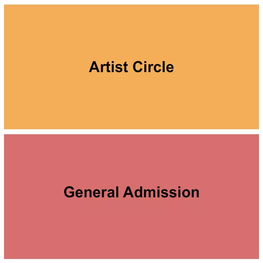 GA ARTIST CIRCLE Seating Map Seating Chart