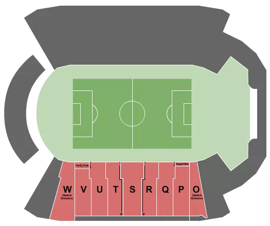 SOCCER Seating Map Seating Chart