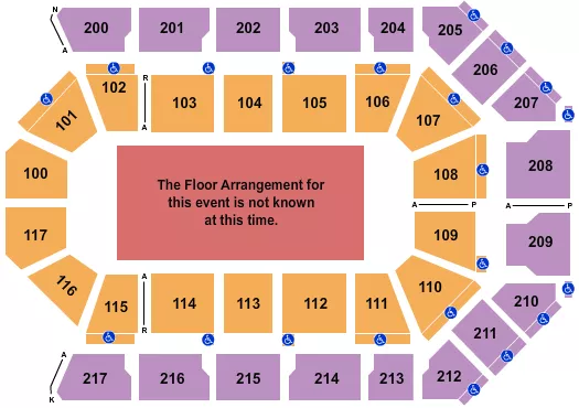 GENERIC FLOOR Seating Map Seating Chart