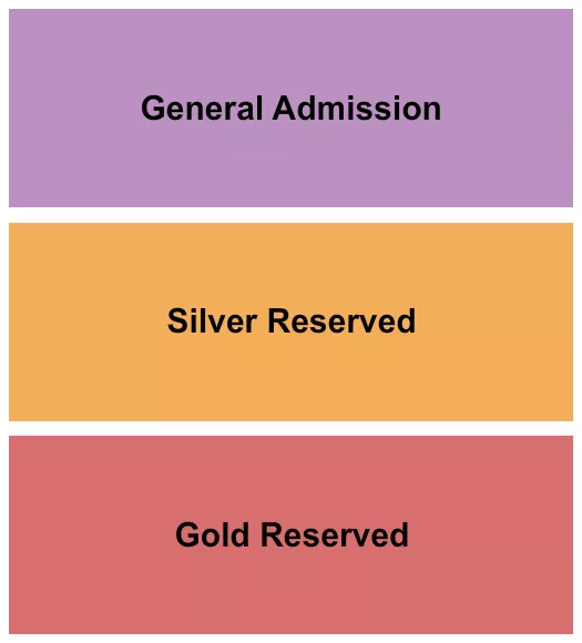 GA SILVER GOLD Seating Map Seating Chart