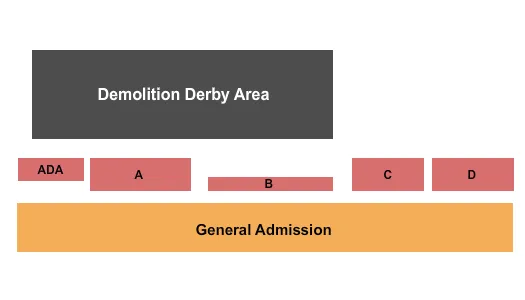 DEMO DERBY Seating Map Seating Chart