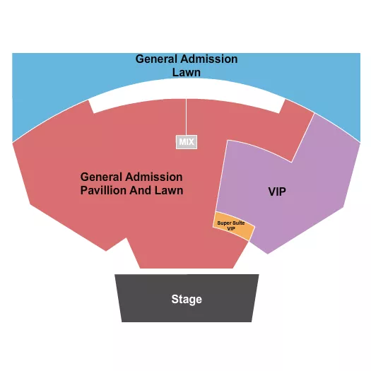 GA PAVILION LAWN 2 Seating Map Seating Chart