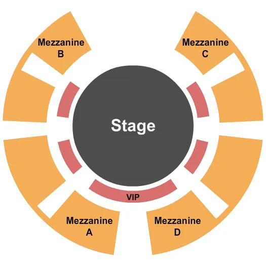 MESA COUNTY FAIRGROUNDS GRAND JUNCTION CIRQUE MACEO Seating Map Seating Chart