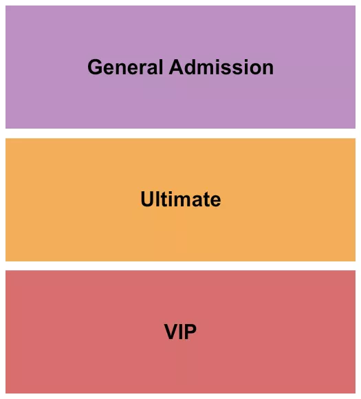 GA ULTIMATE VIP Seating Map Seating Chart