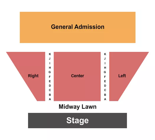 ENDSTAGE Seating Map Seating Chart