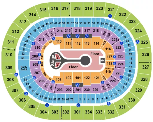 BENSON BOONE Seating Map Seating Chart