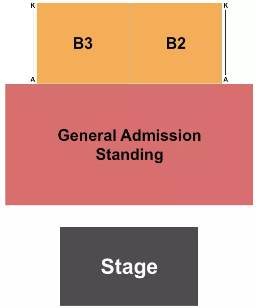 GA B2 B3 Seating Map Seating Chart