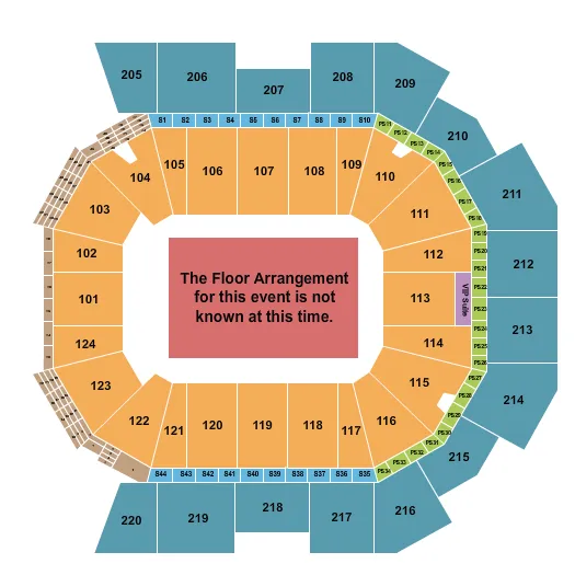 GENERIC FLOOR Seating Map Seating Chart