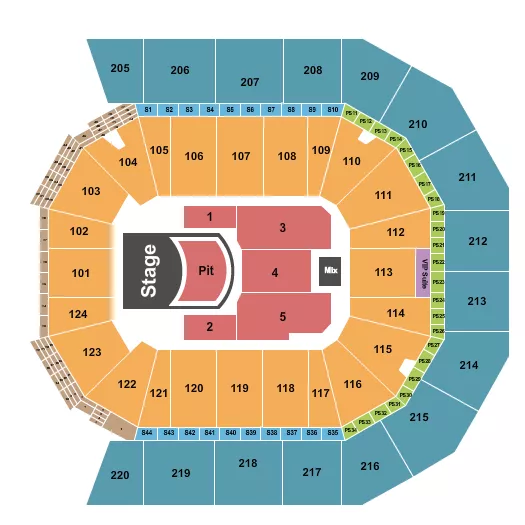 IVAN CORNEJO Seating Map Seating Chart