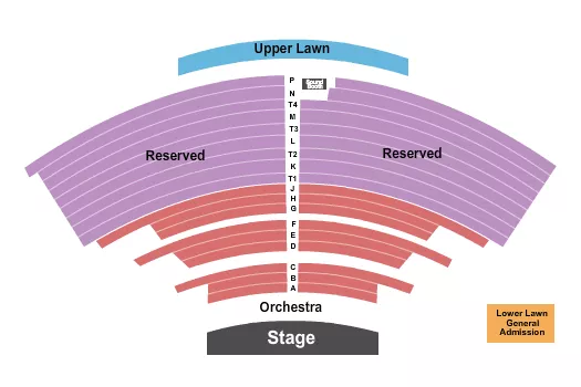 ENDSTAGE 2 Seating Map Seating Chart
