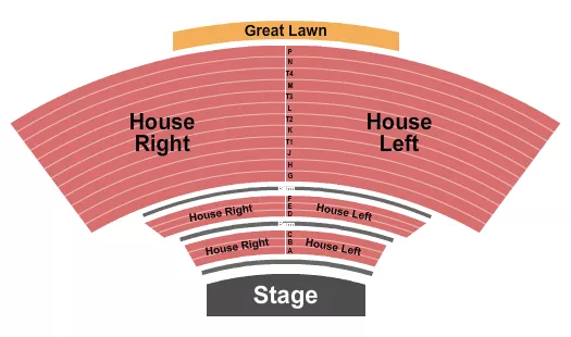 END STAGE Seating Map Seating Chart