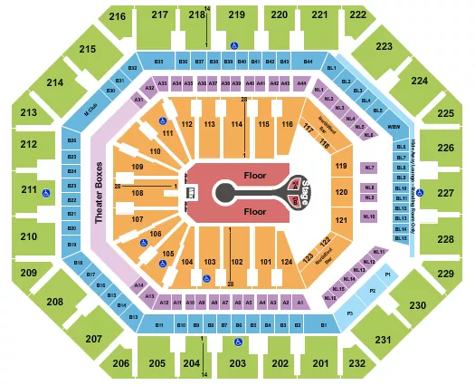 BENSON BOONE Seating Map Seating Chart