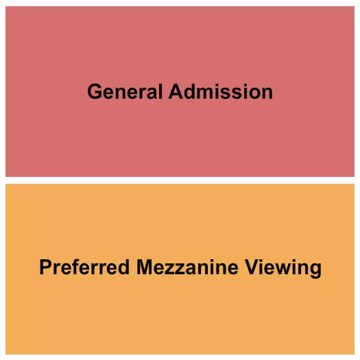 GA MEZZ Seating Map Seating Chart