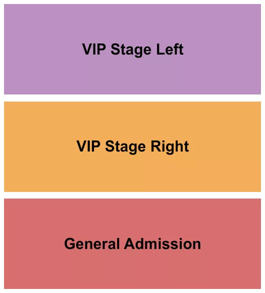 GA VIP STAGE RL Seating Map Seating Chart