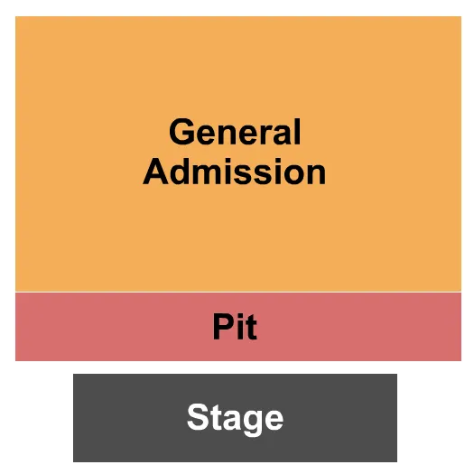 MYSTIC LAKE AMPHITHEATRE PRIOR LAKE PIT GA Seating Map Seating Chart