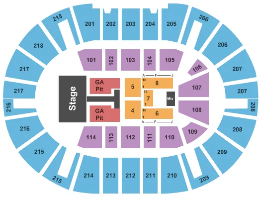 THOMAS RHETT Seating Map Seating Chart