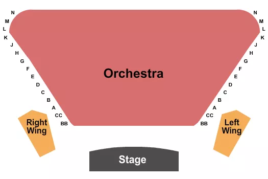 ENDSTAGE RW BB Seating Map Seating Chart