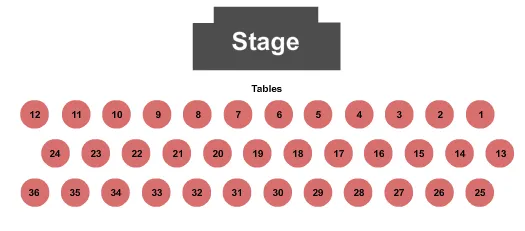 MAYORS PRAYER BREAKFAST Seating Map Seating Chart
