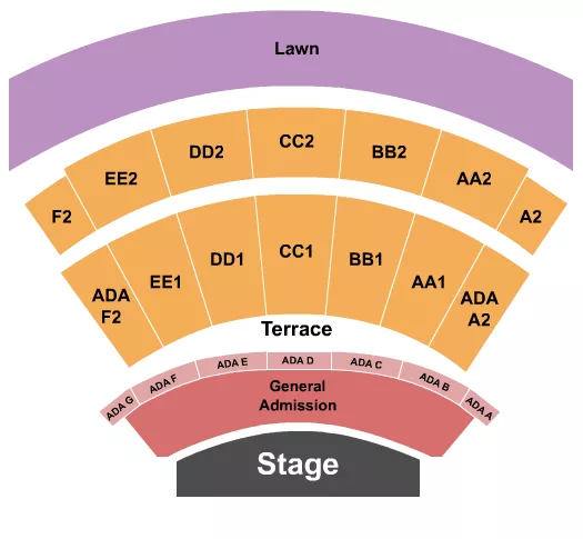 NEAL S BLAISDELL CENTER TOM MOFFATT WAIKIKI SHELL ENDSTAGE GA Seating Map Seating Chart