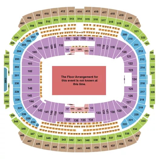 GENERIC FLOOR Seating Map Seating Chart