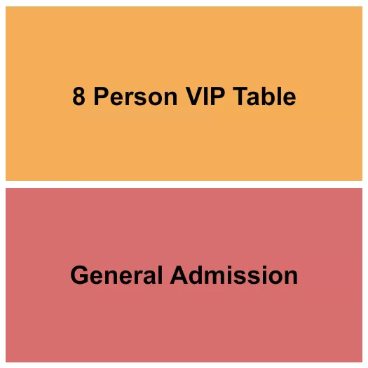 GA VIP TABLE OF 8 Seating Map Seating Chart
