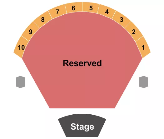 RESERVED Seating Map Seating Chart
