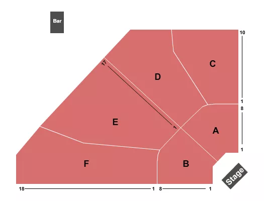 ENDSTAGE 2 Seating Map Seating Chart