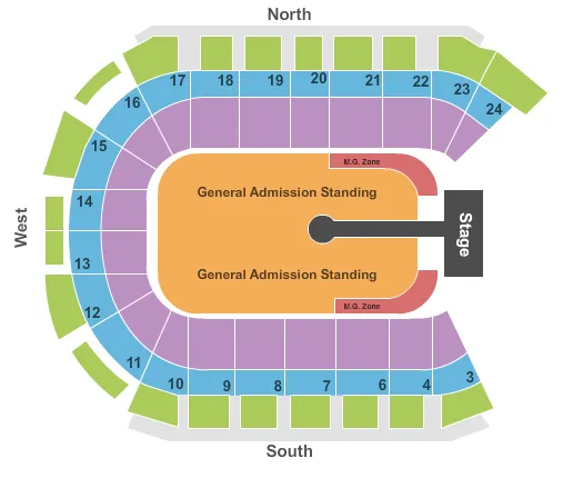 THE SSE ARENA BELFAST U2 Seating Map Seating Chart