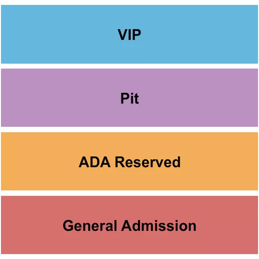 GA RESERVED Seating Map Seating Chart