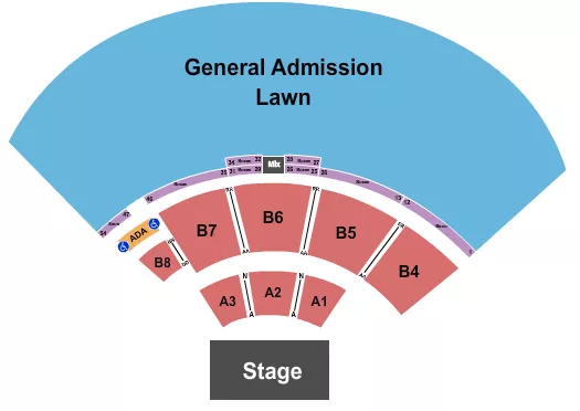 ENDSTAGE 2 Seating Map Seating Chart