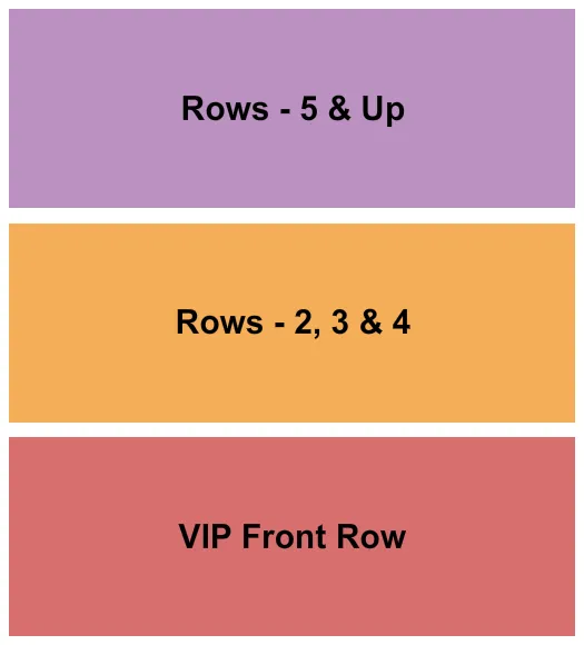 CASTING CROWNS Seating Map Seating Chart
