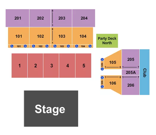 COCOMELON Seating Map Seating Chart