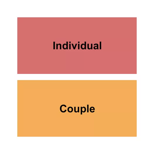 INDIVIDUAL COUPLE Seating Map Seating Chart