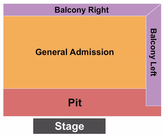 OUTDOORS AT WAVE KS PIT GA BALCONY Seating Map Seating Chart