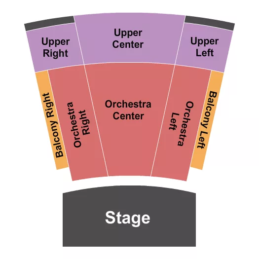 END STAGE Seating Map Seating Chart