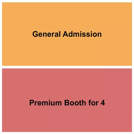GA PREMIUM BOOTH Seating Map Seating Chart