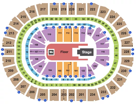 PLAYBOI CARTI Seating Map Seating Chart
