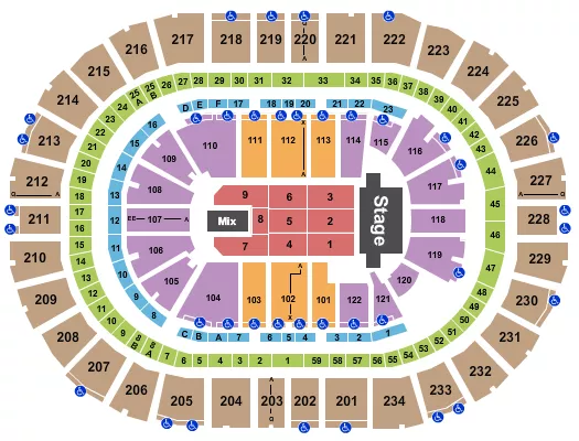 TSO Seating Map Seating Chart