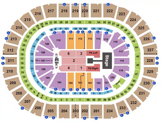 SOMBR Seating Map Seating Chart