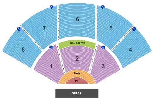 FULL HOUSE Seating Map Seating Chart