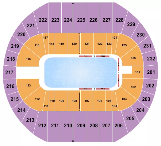 CIRQUE DU SOLEIL Seating Map Seating Chart
