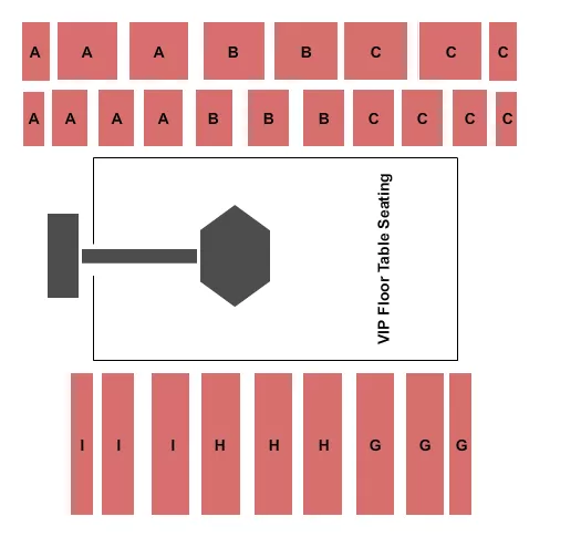 PACIFIC STEEL RECYCLING FOUR SEASONS ARENA MMA Seating Map Seating Chart