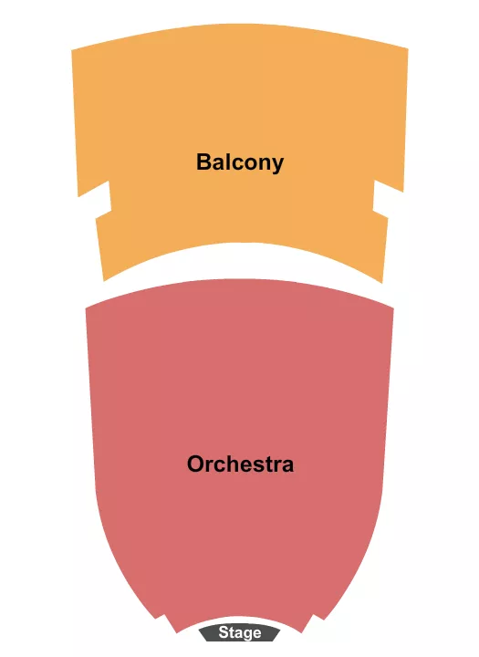 PARAMOUNT THEATRE OAKLAND ENDSTAGE 2 Seating Map Seating Chart